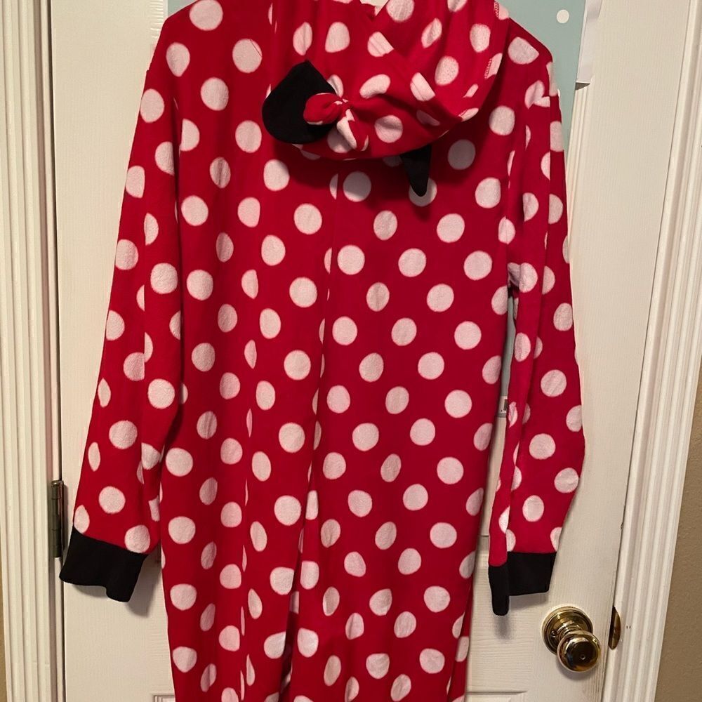 Disney Minnie Onesie Footed Pajamas - Picture 11 of 12